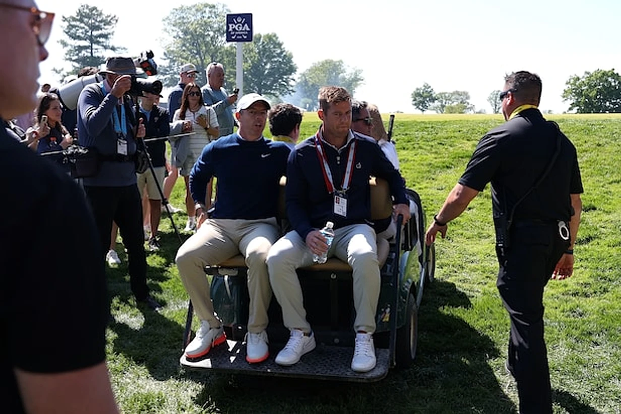 PGA Championship 2026: Rory McIlroy leaves practice round after 3 holes due to toe blister