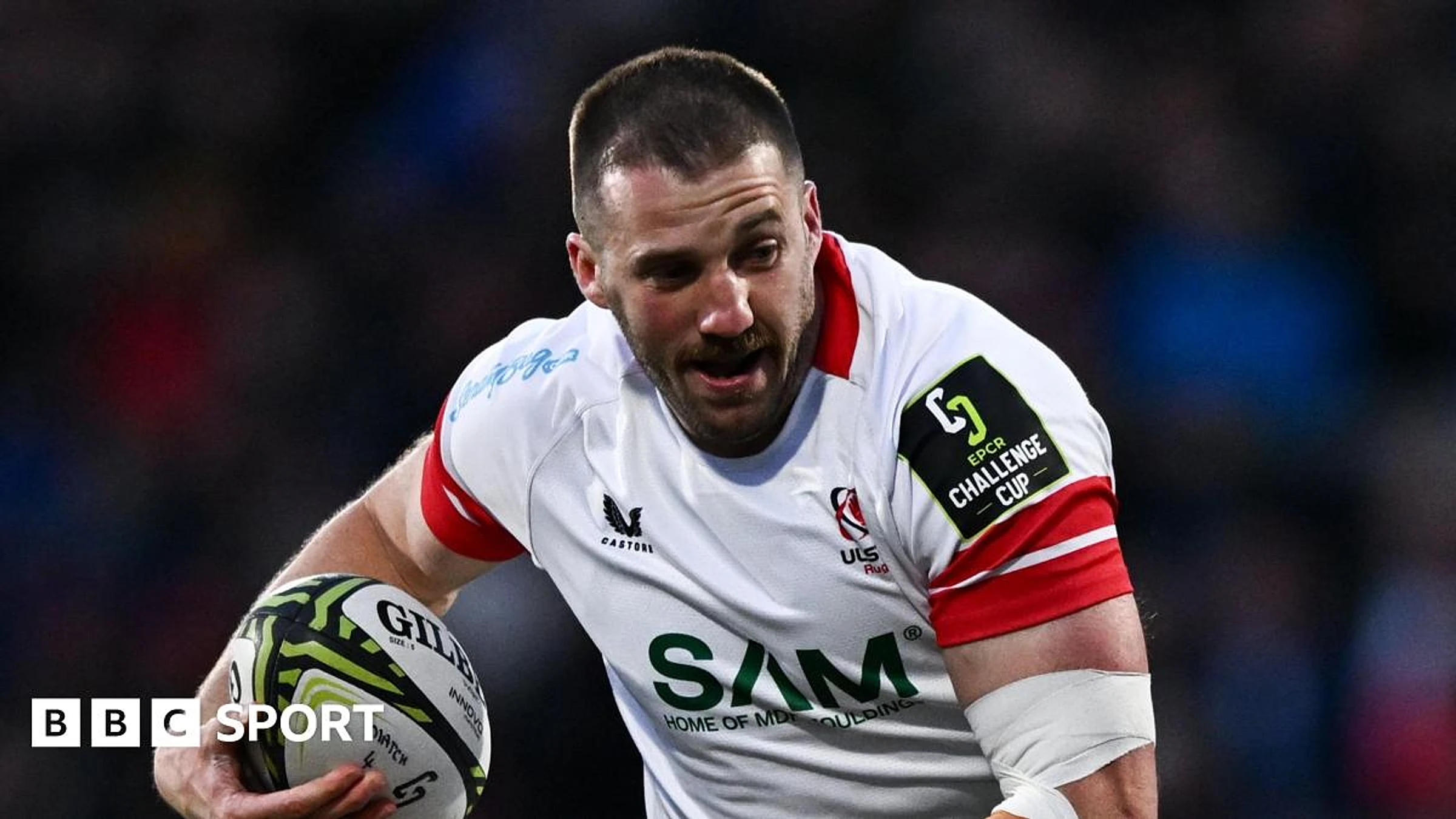 Ulster confirm McCloskey out 'for a number of weeks'