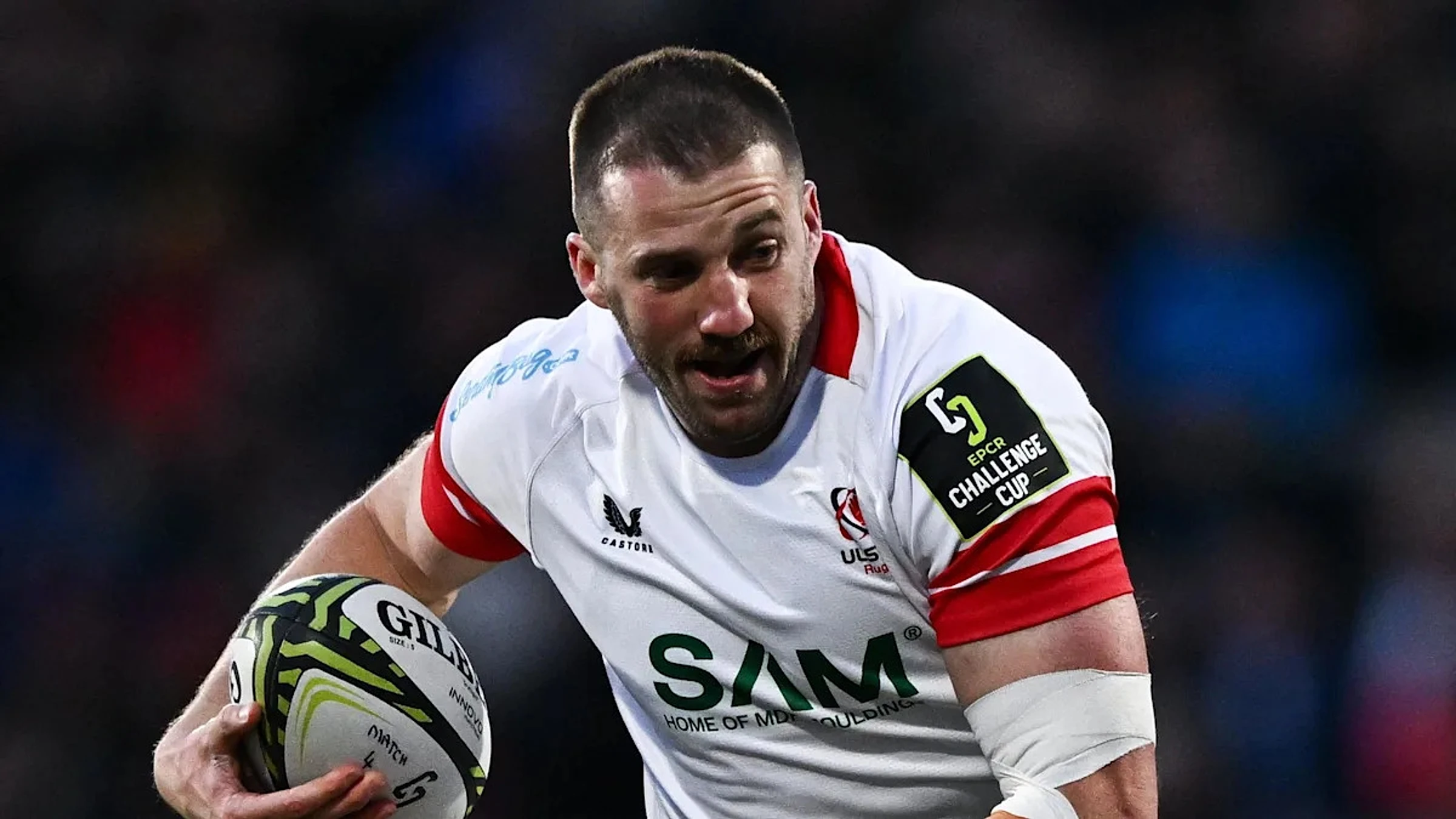Ulster centre McCloskey out 'for a number of weeks'