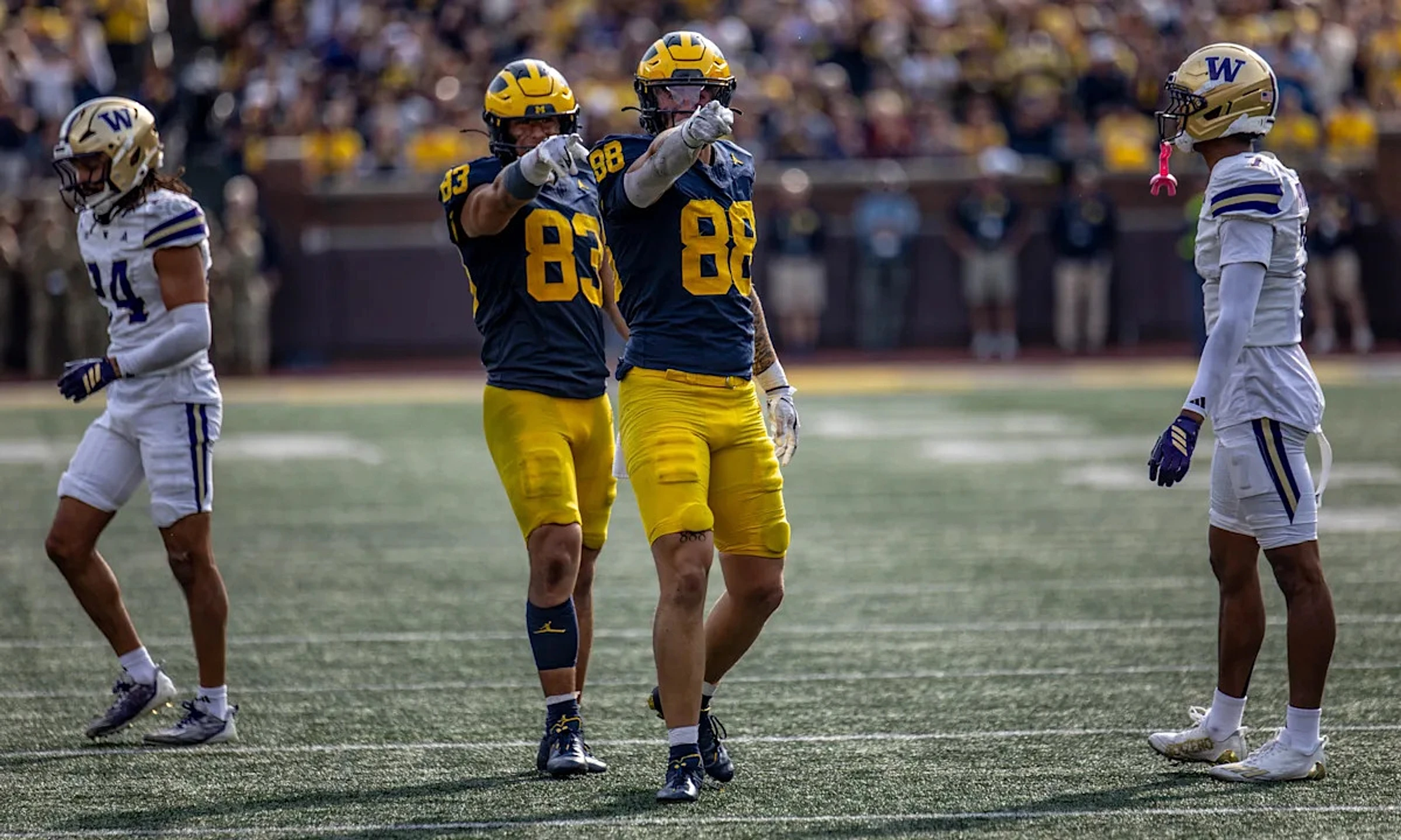 Michigan football's tight ends are unheralded but have a lot of potential