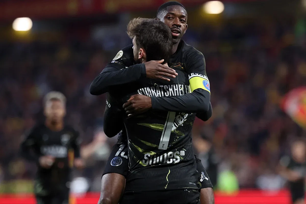 Kvaratskhelia in unstoppable form as PSG close in on title đ„