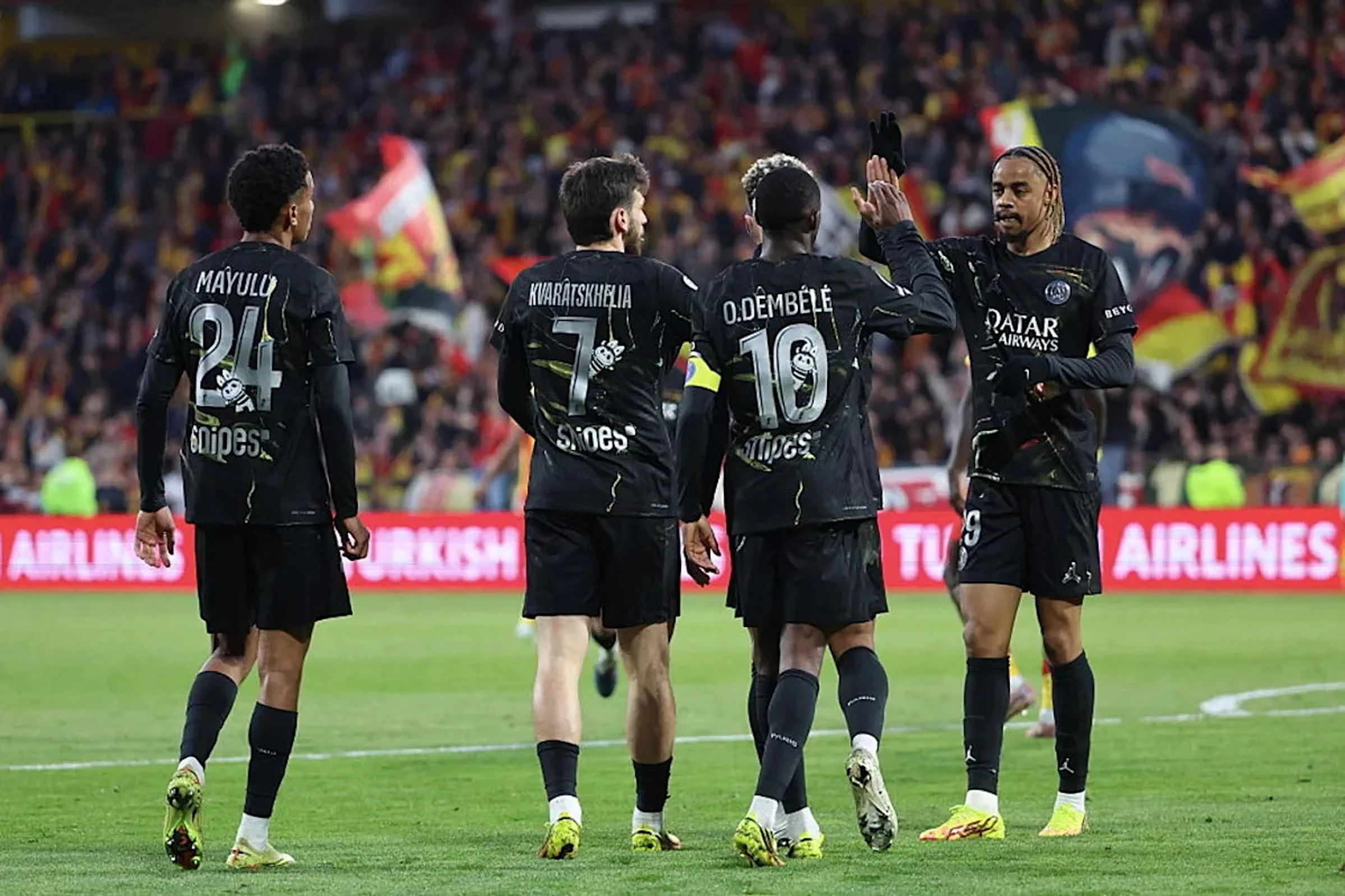 PSG crowned Ligue 1 champions after win over Lens