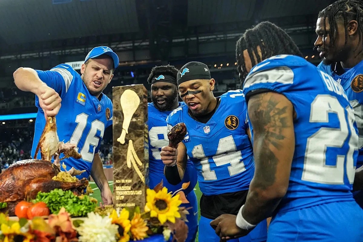 Could Lions wear new Nike unis vs. Bears on Thanksgiving?