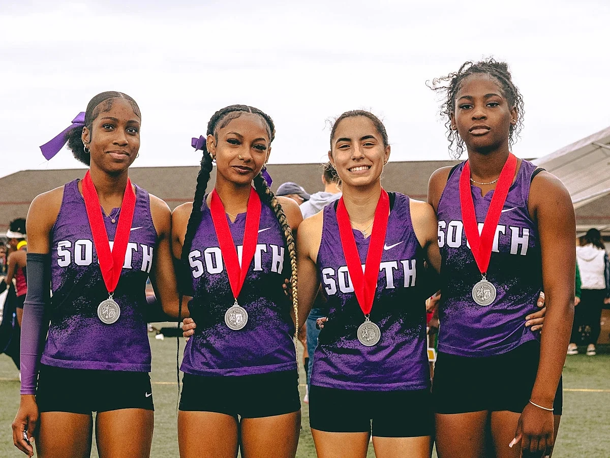 South girls' 4x100 relay team was already good, but one change led to record-breaking results