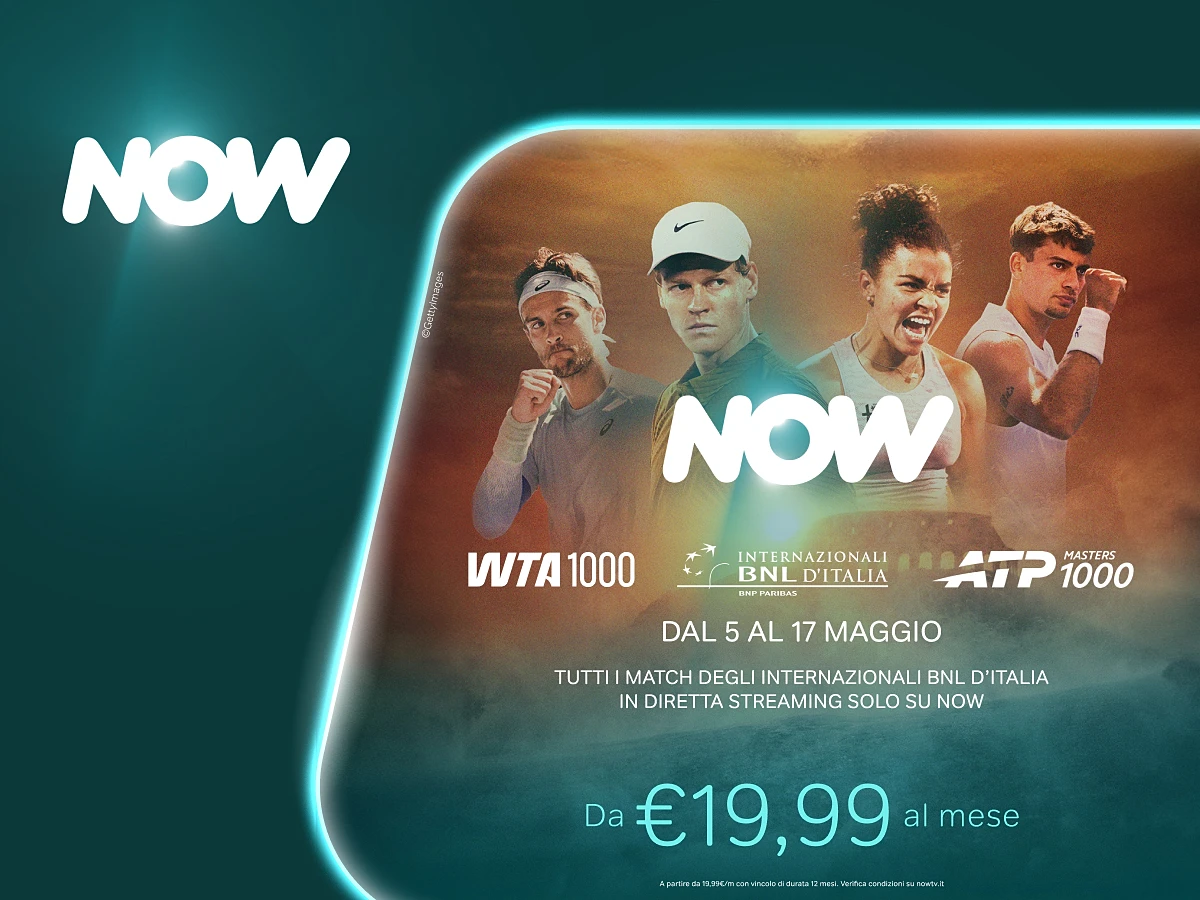 🎾 Top-class tennis is here! All the Italian Open on NOW 🔥