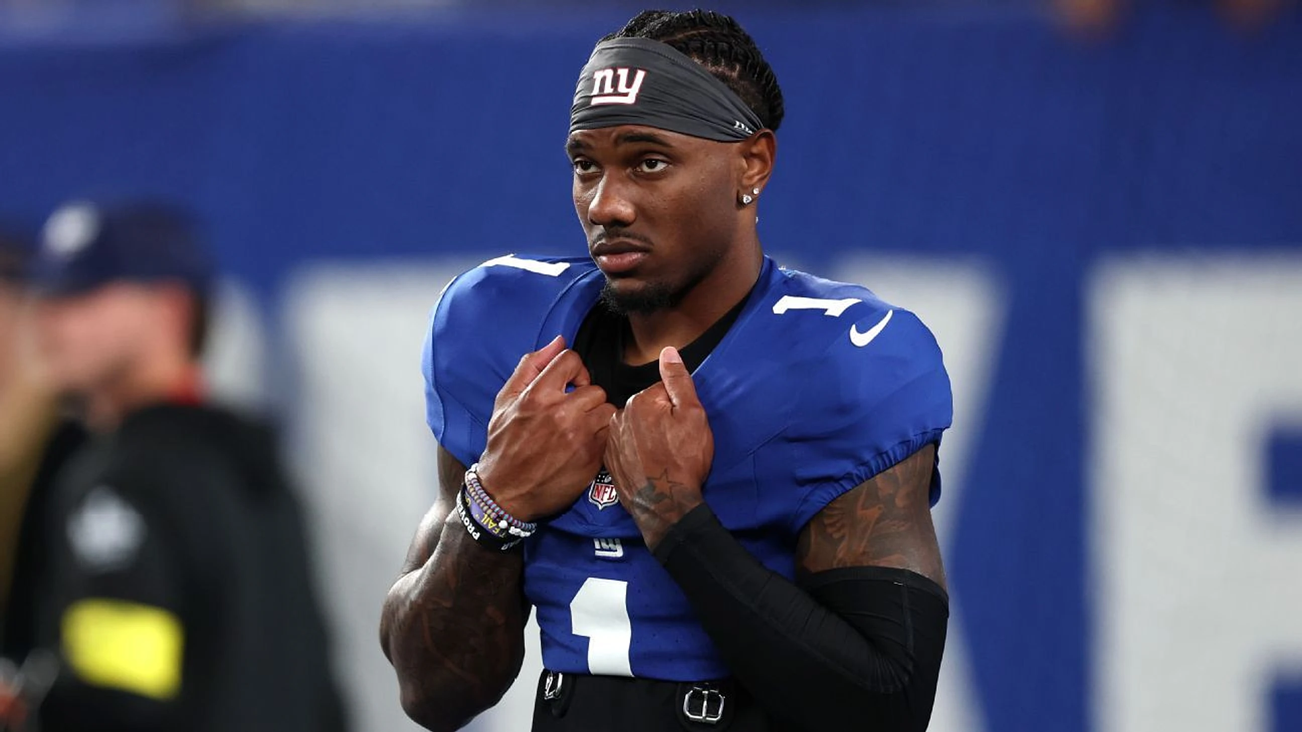 Source: Nabers had 'cleanup,' hopeful for Week 1