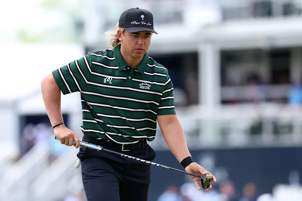 Garrick Higgo delivers an all-time 6-word quote on being late to tee time