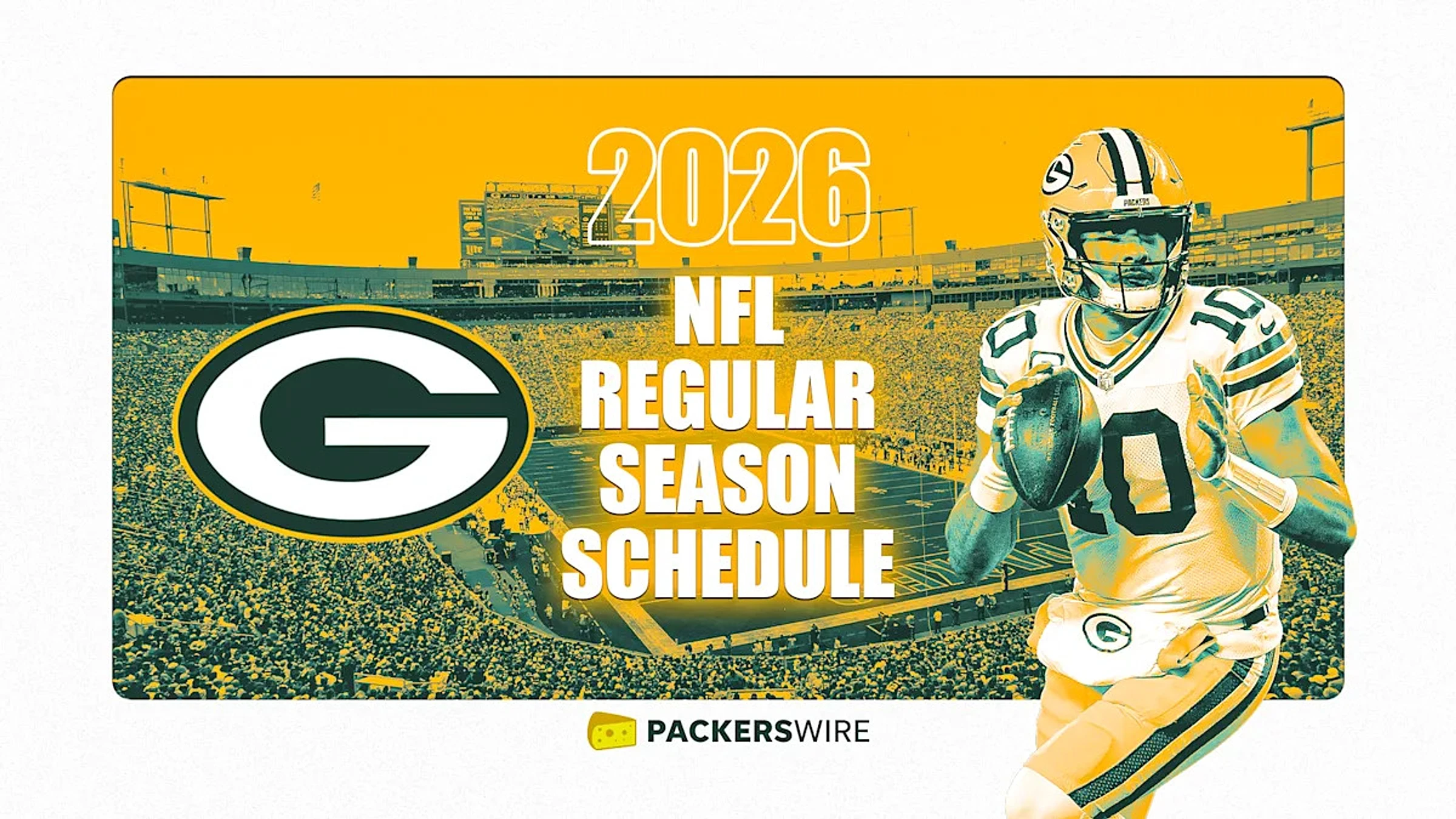 Green Bay Packers 2026 regular season schedule