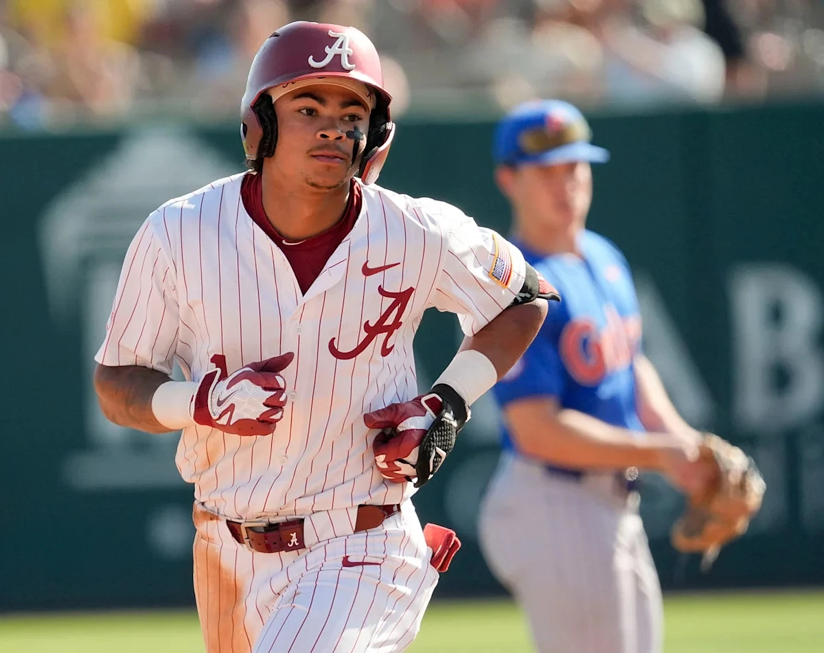 See Alabama baseball's Justin Lebron homer in return from scary collision