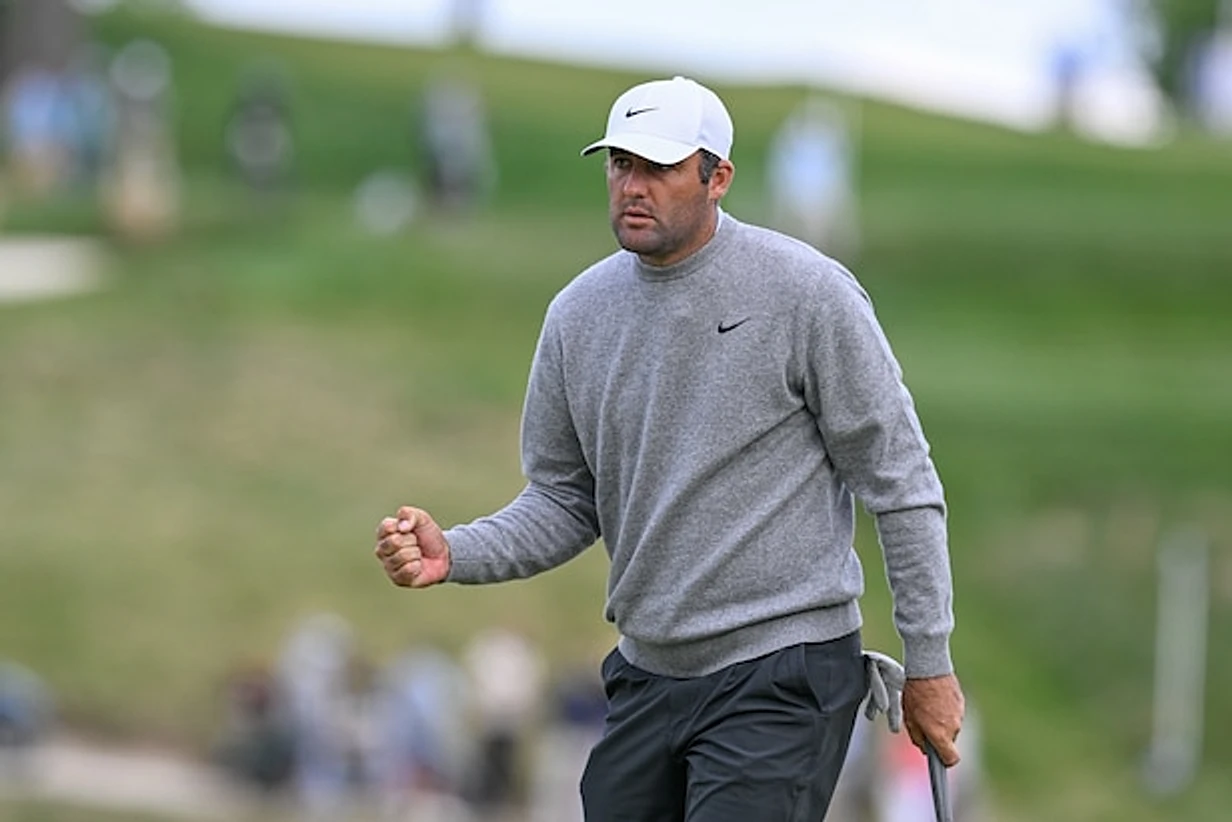 PGA Championship 2026: Scottie Scheffler gets off to a happy start on the course and with Philly's infamous fans