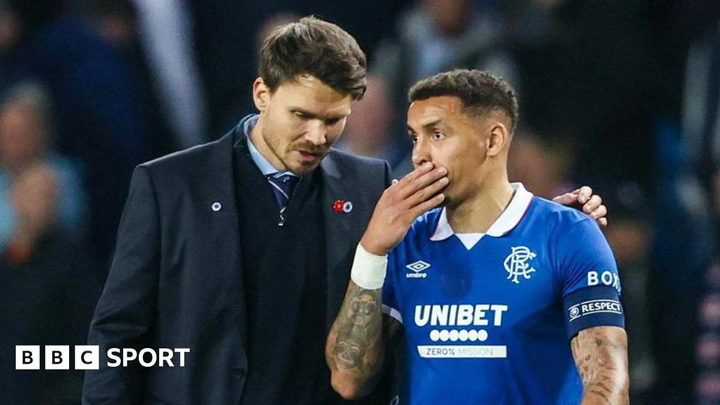 Rohl defends omitting Tavernier from Rangers line-up