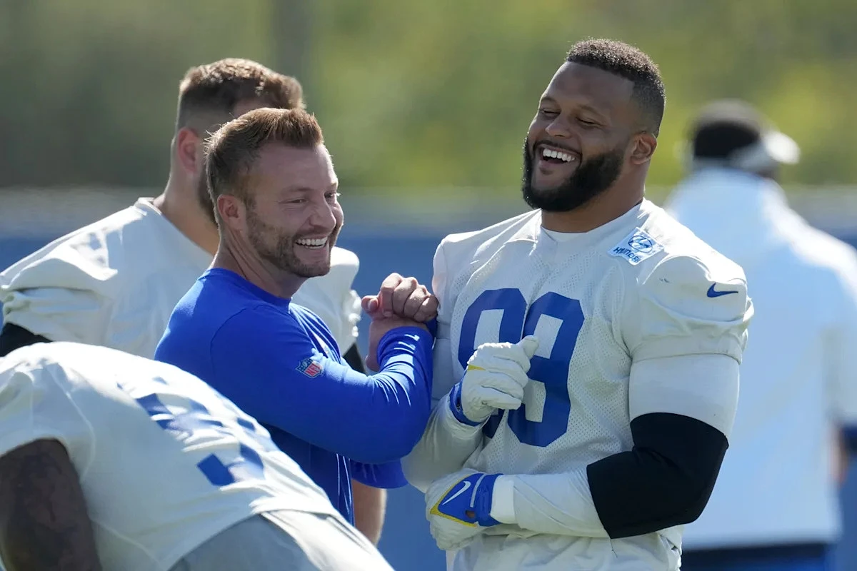 Aaron Donald says Rams talked about him unretiring for 'the first 2 years'