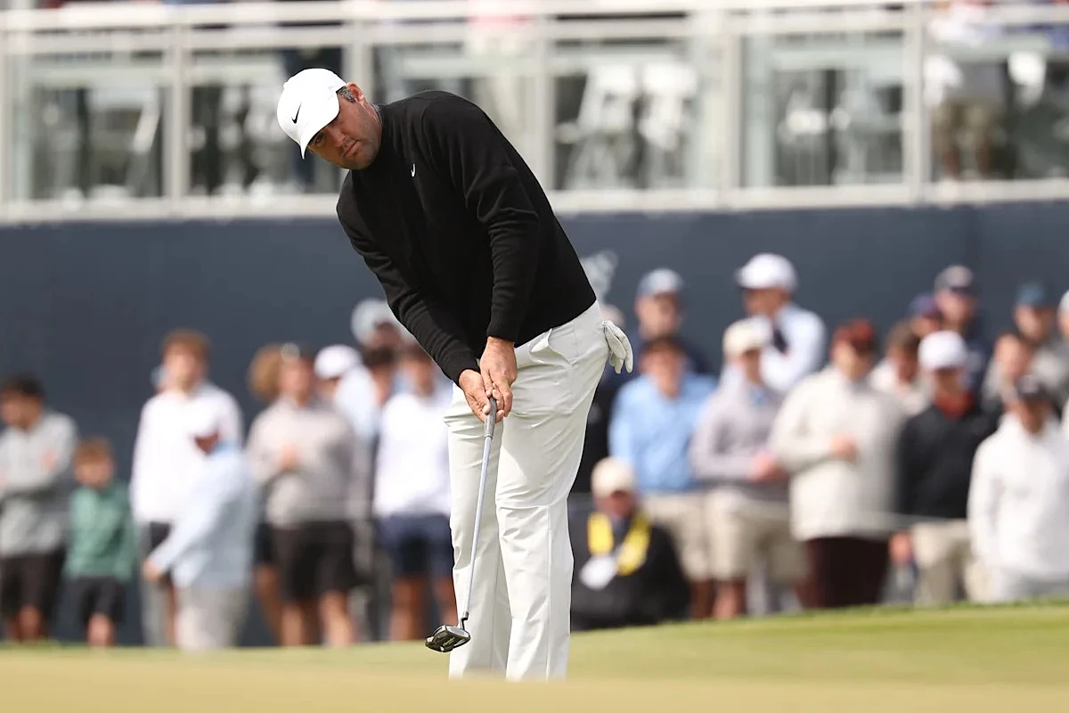 Scottie Scheffler on Friday pins at the PGA Championship: 'Kind of absurd'