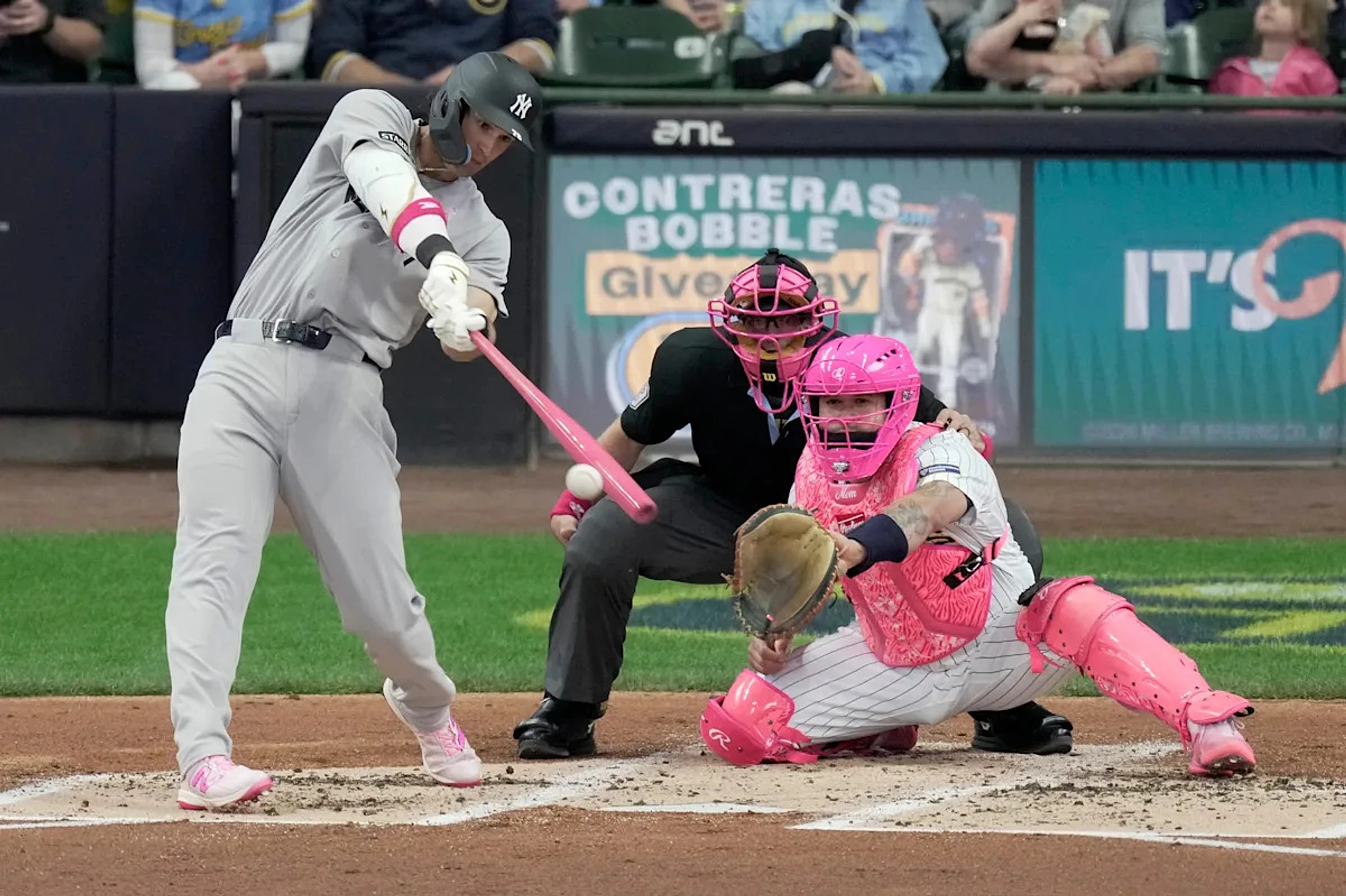 Yankees announce lineup vs Mets for Friday's Subway Series game