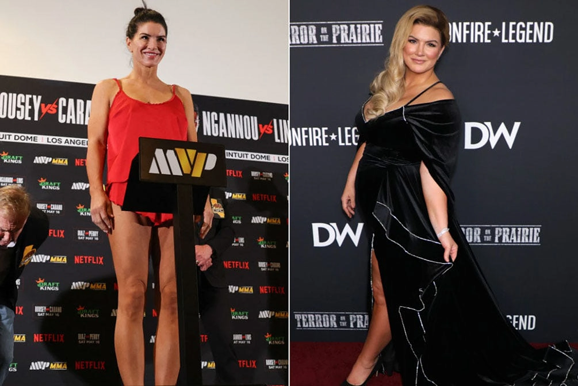 Gina Carano shares 'vulnerable post' on weight-loss journey before Ronda Rousey fight