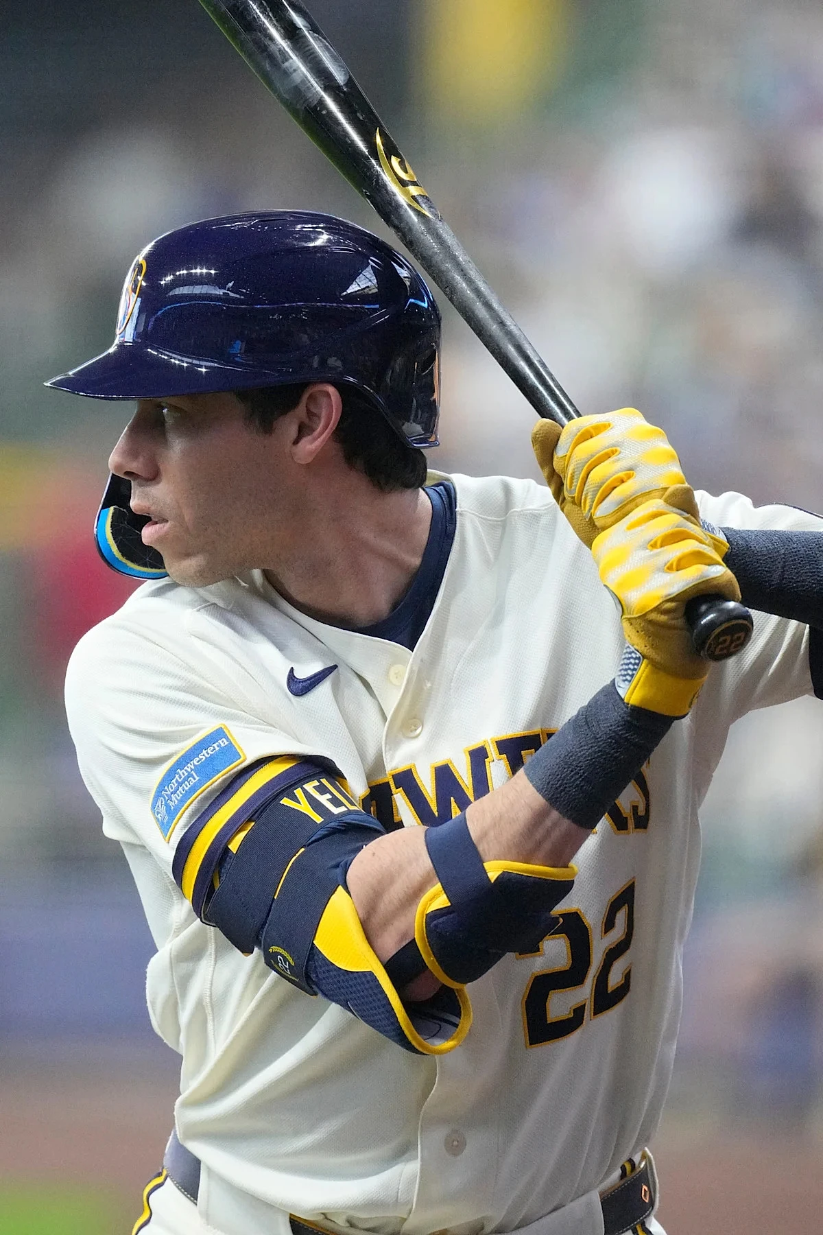 Out of the lineup again, Christian Yelich discusses latest back injury