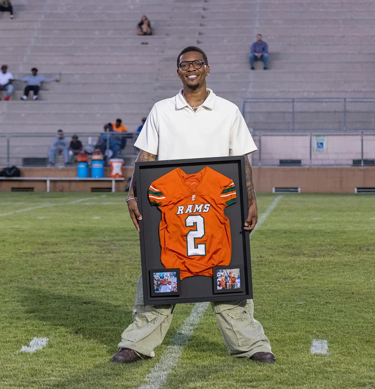 Colts' Anthony Richardson honored by high school with jersey retirement