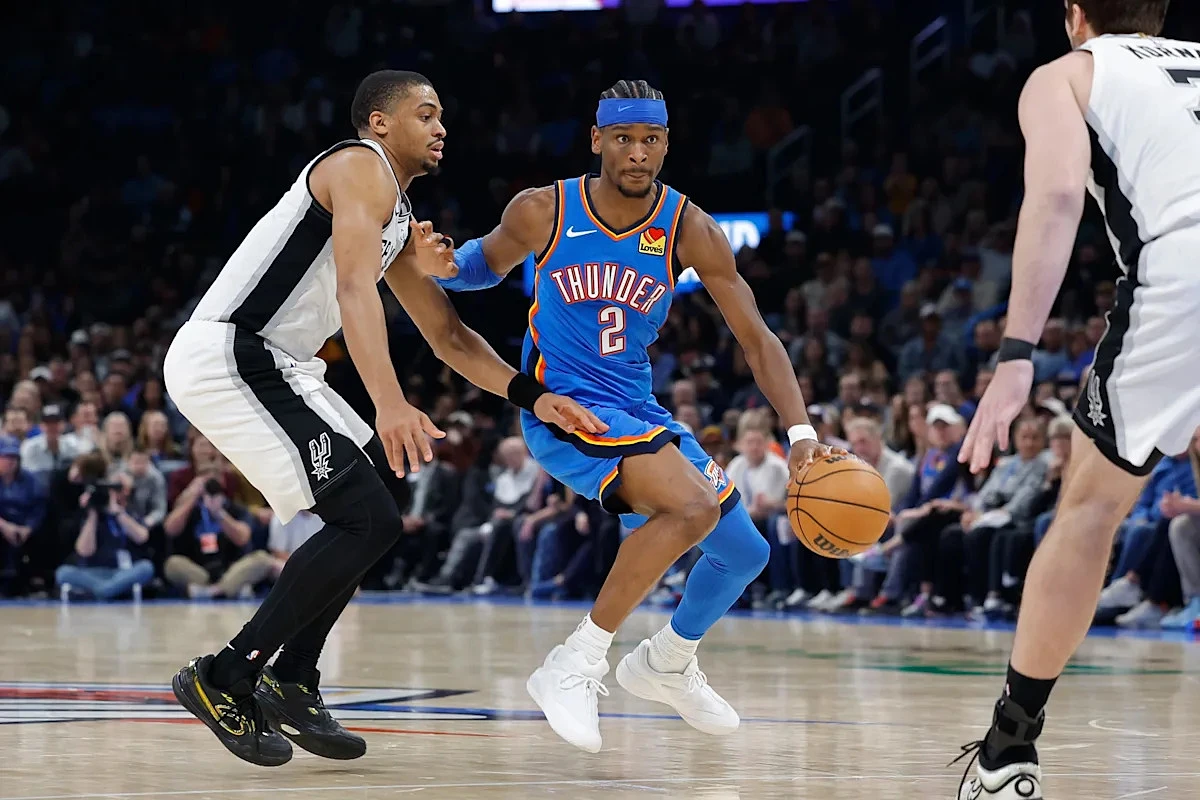 Here is the full Spurs vs. Thunder 2026 Western Conference Finals schedule