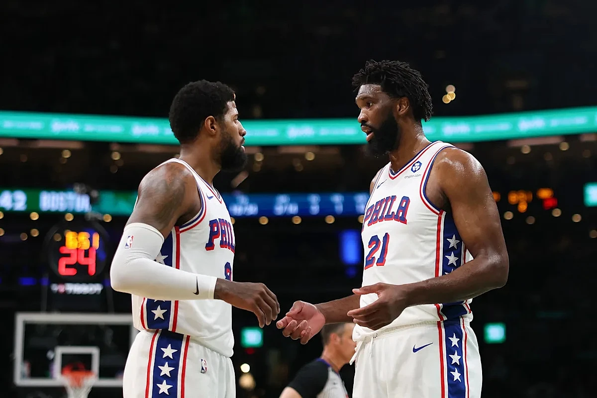 Bob Myers evaluates Paul George, Joel Embiid as Sixers move forward