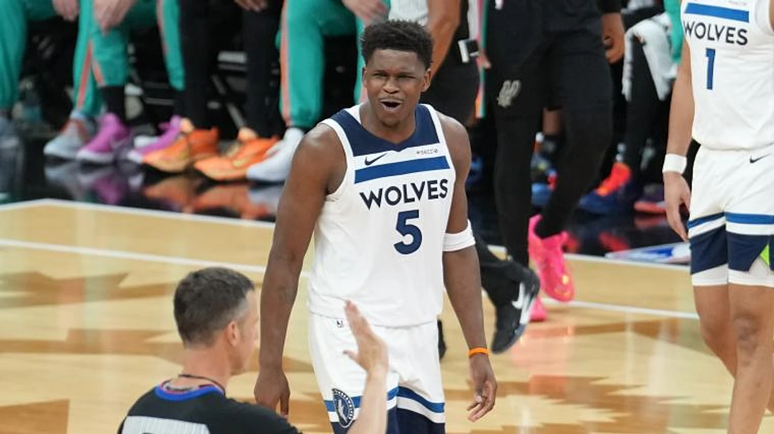 "I don't know": Anthony Edwards clueless on what future Timberwolves need to contend with Spurs