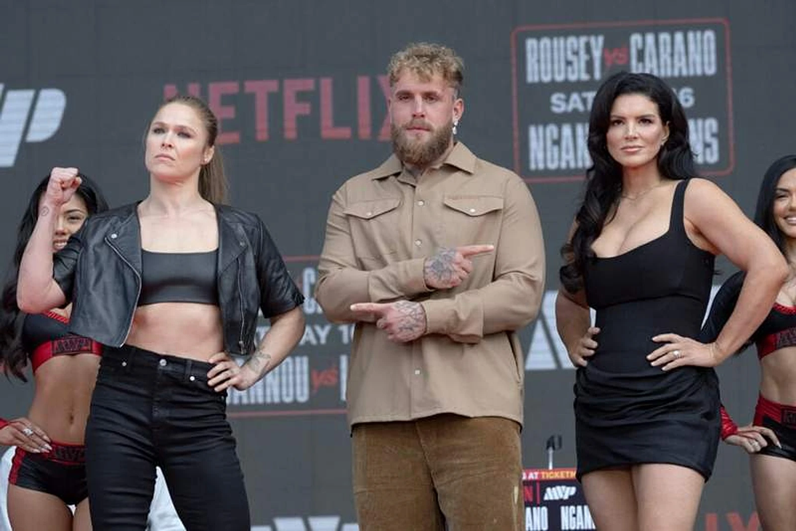 Fans back Gina Carano over Ronda Rousey ahead of Netflix main event