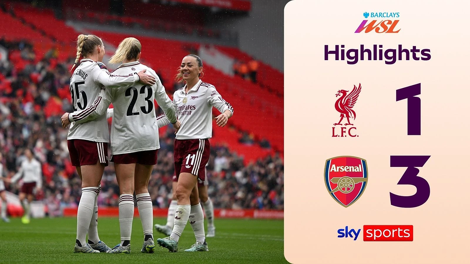 Arsenal finish second after comfortable win at Liverpool