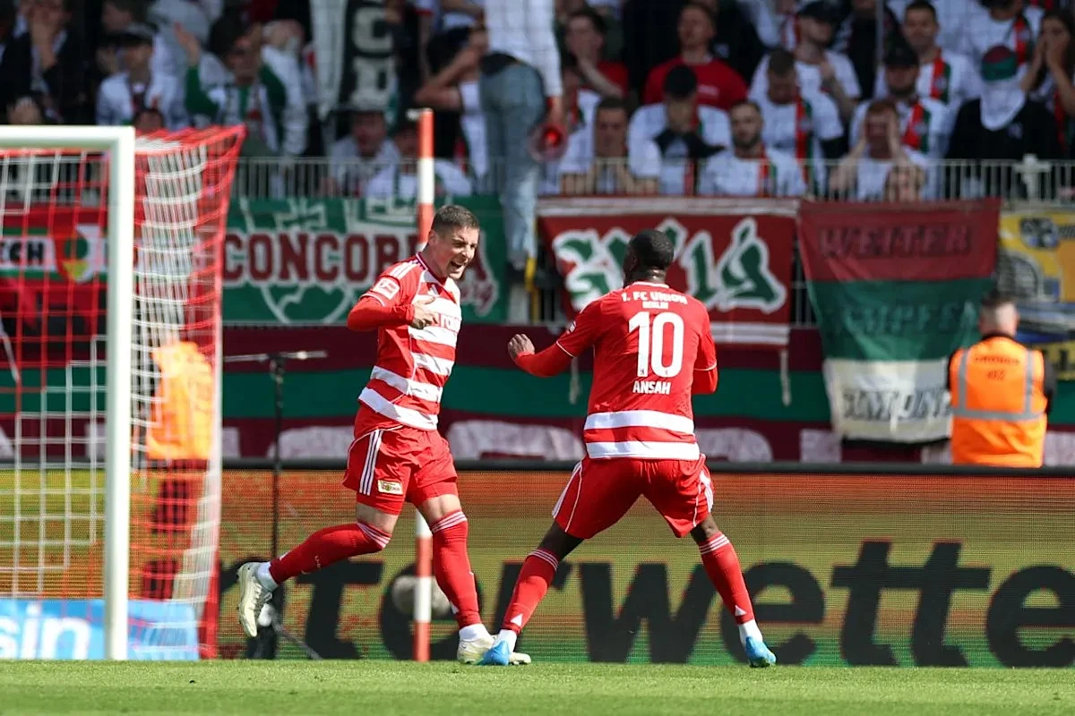 Union Berlin sign off with four-goal rout to crush Augsburg's European dreams