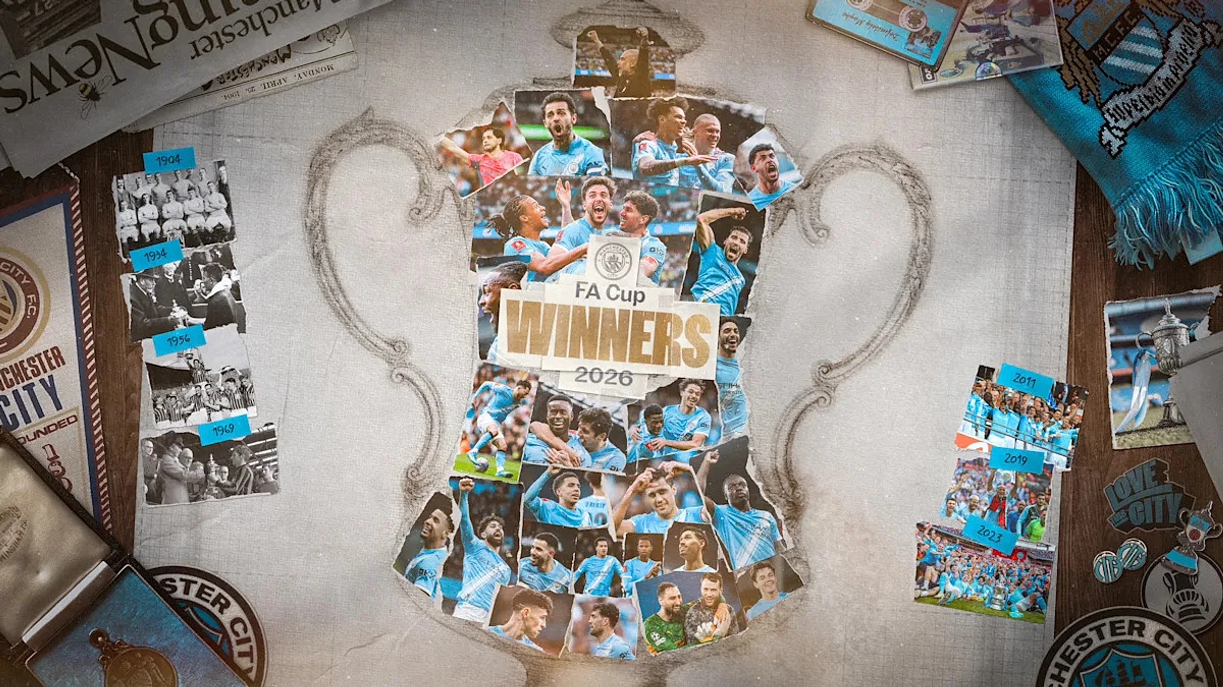 City win FA Cup for eighth time with victory over Chelsea