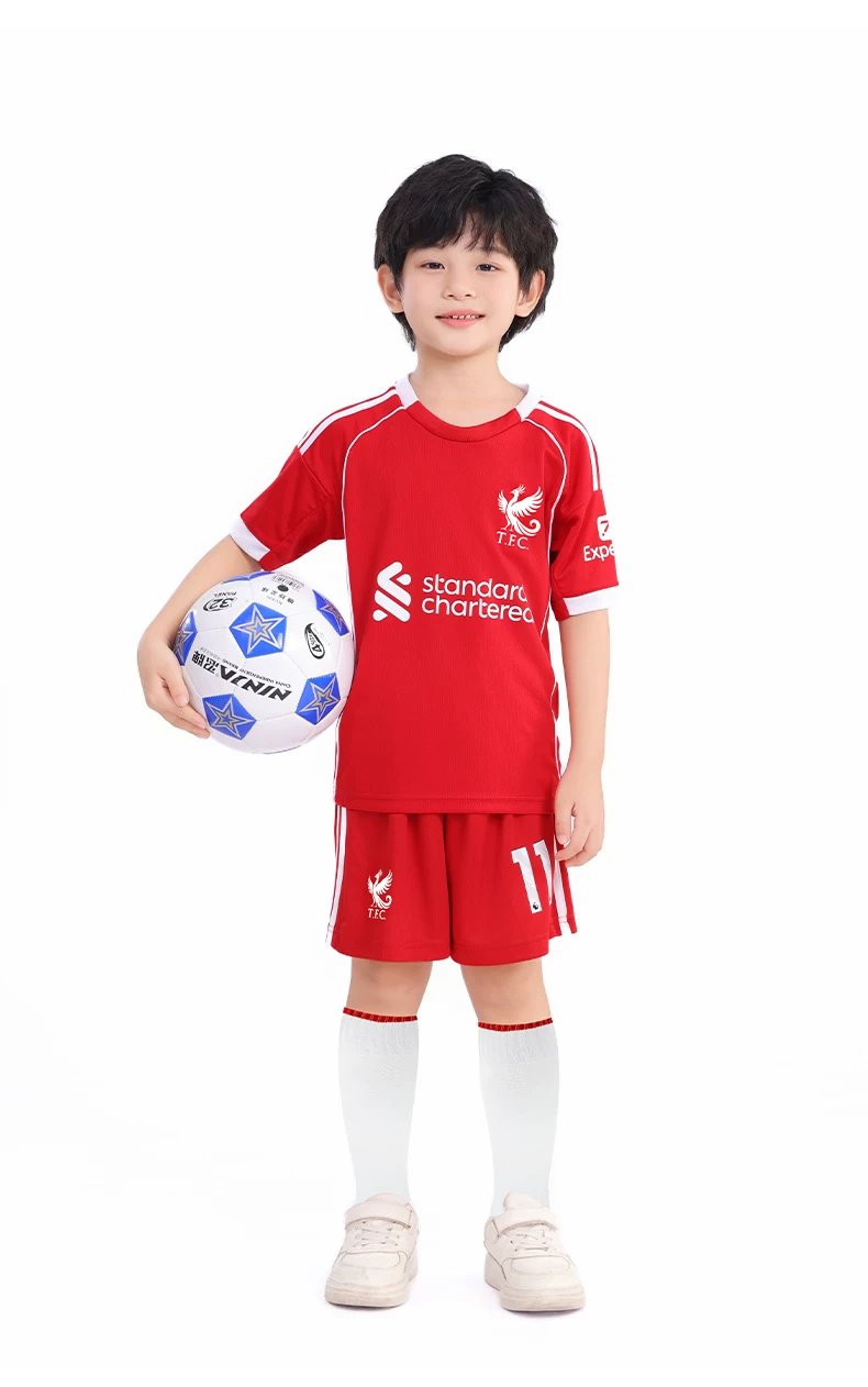 Liverpool FC Kids' Soccer Jersey Kit - Salah #11 detail 9