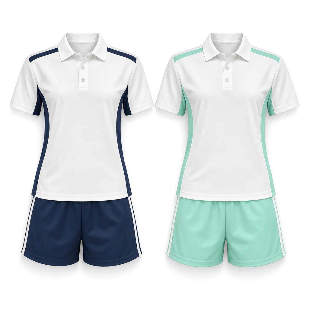 Original Design #7 Volleyball Jersey & Shorts Set - Summer School Sportswear