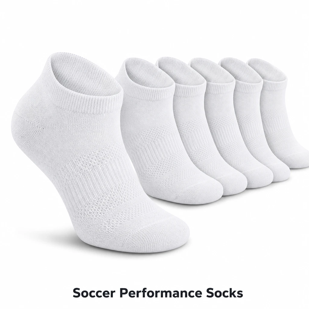 Decathlon 6-Pack Low-Cut Cotton Running Socks