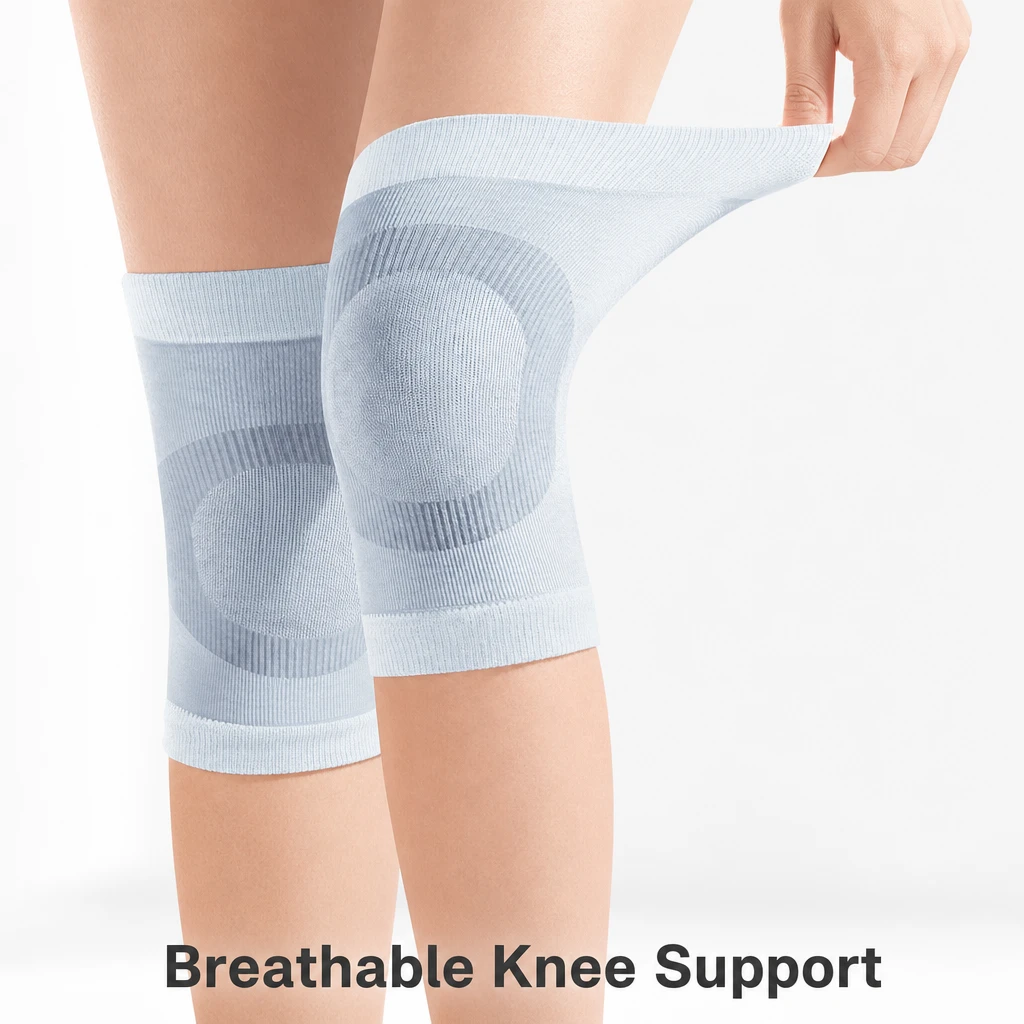Summer Knee Support Sleeve - Thin, Anti-Slip for Men & Women
