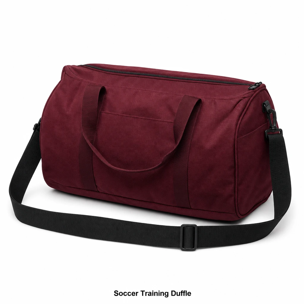 Decathlon 20L Burgundy Crossbody Gym Bag Foldable