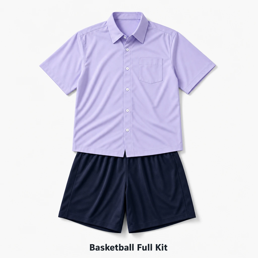 Thai School Uniform Short Sleeve JK Style Girls Set