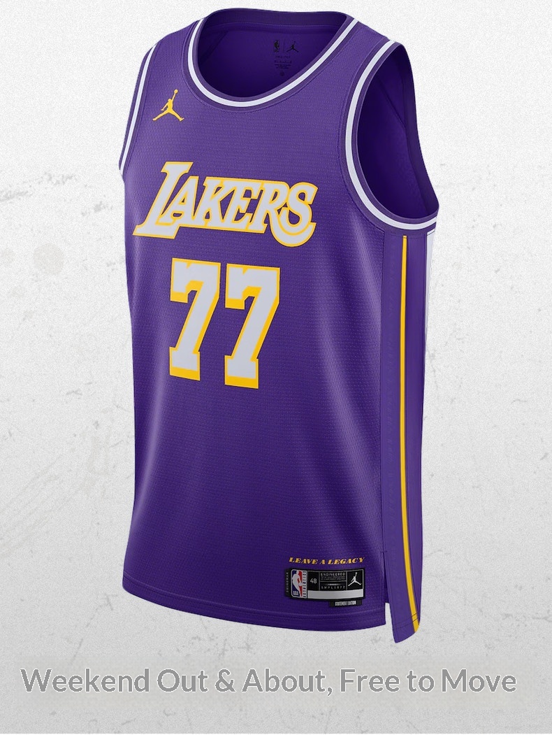 Nike Luka Doncic NBA Swingman Jersey detail 2