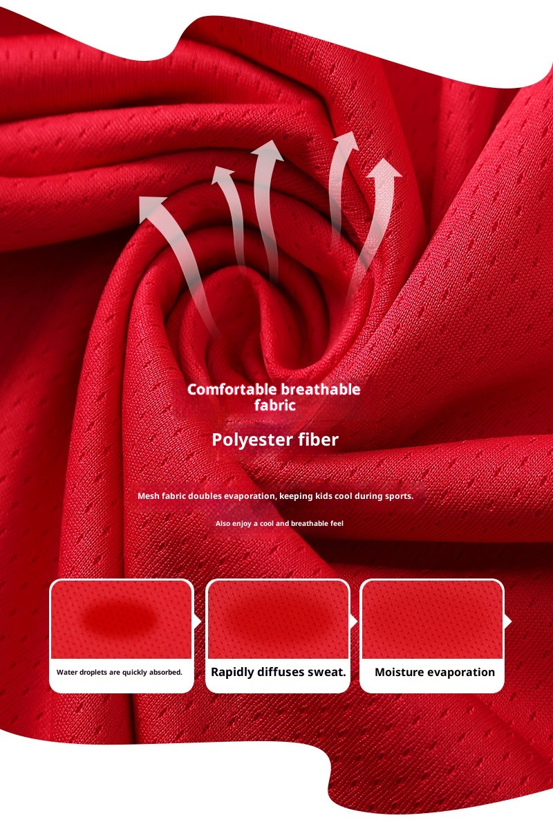 Kids Basketball Jersey Set detail 5